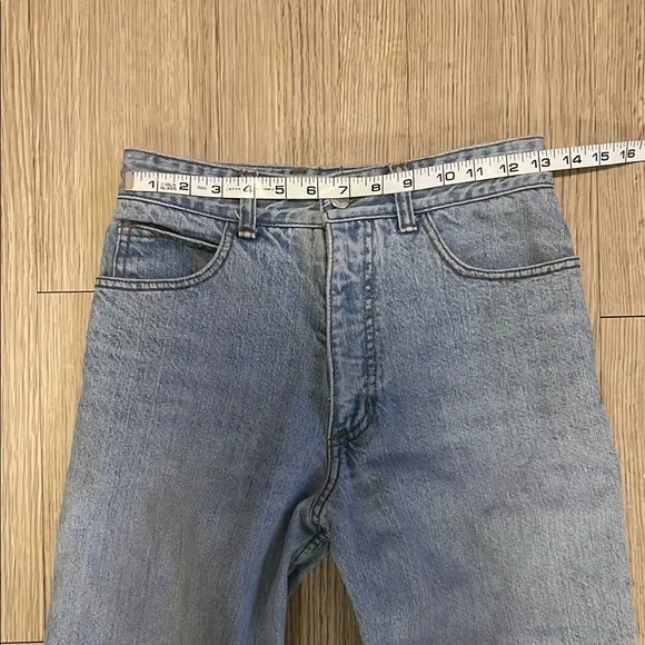 Y2K Guess Vintage Size 29 Classic Blue Denim Jeans - Picture 4 of 10